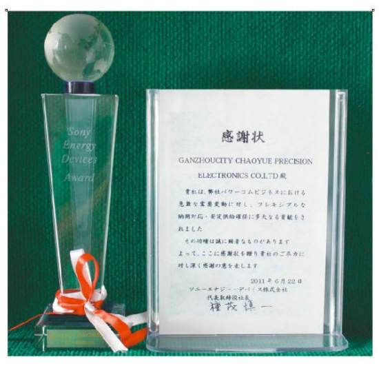 SONYӦ̽(2011)SONY Energy Device Award, 2011